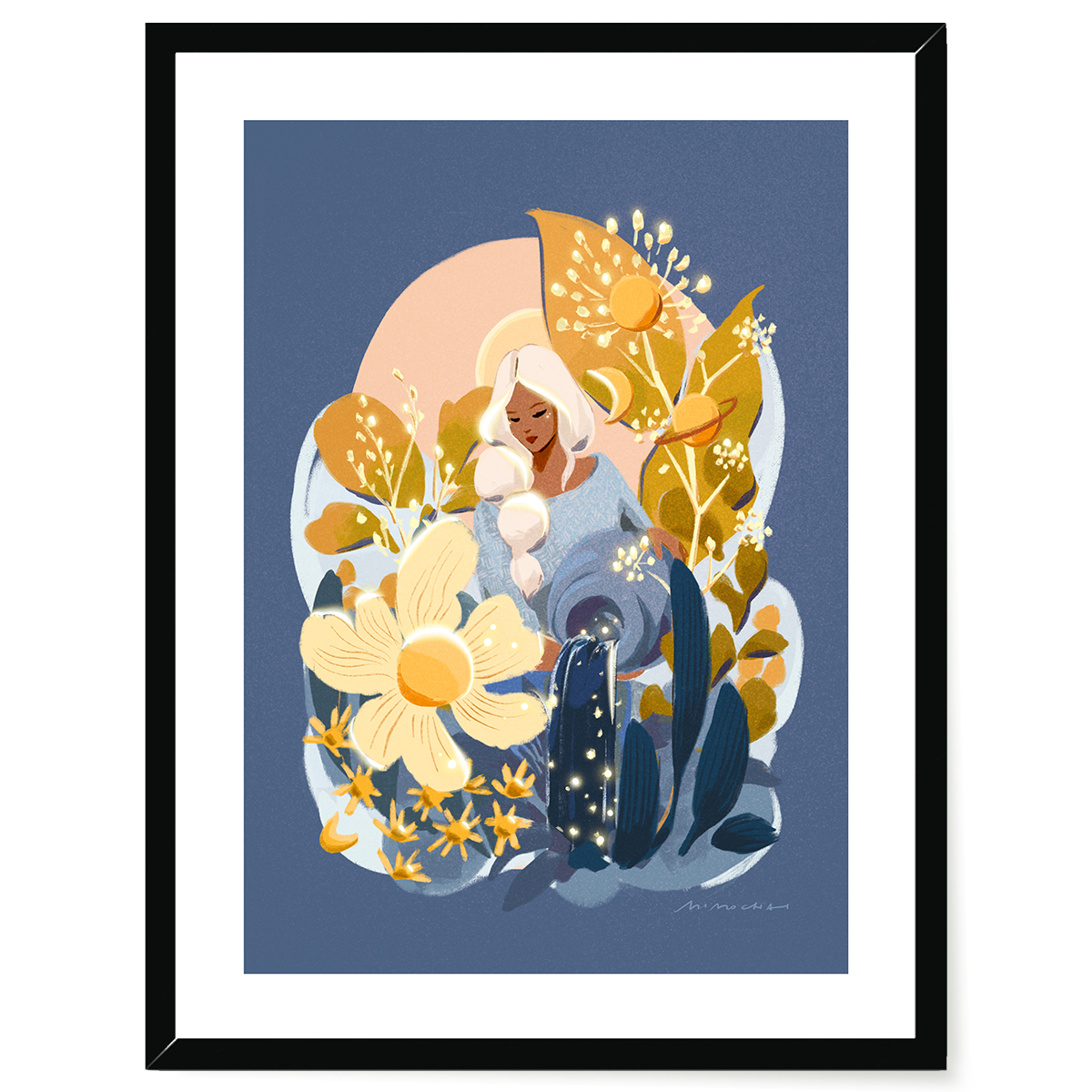 Celestial Garden | Framed Wall Art