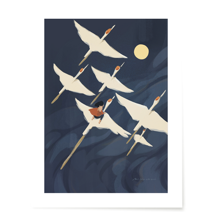 The Flight | Framed Wall Art