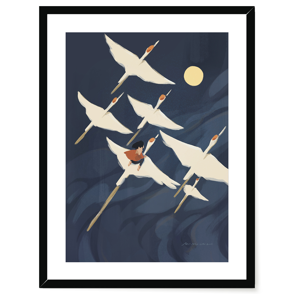 The Flight | Framed Wall Art