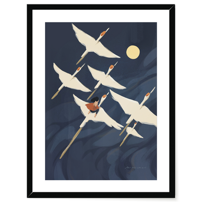 The Flight | Framed Wall Art