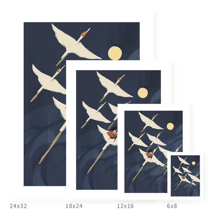 The Flight | Framed Wall Art