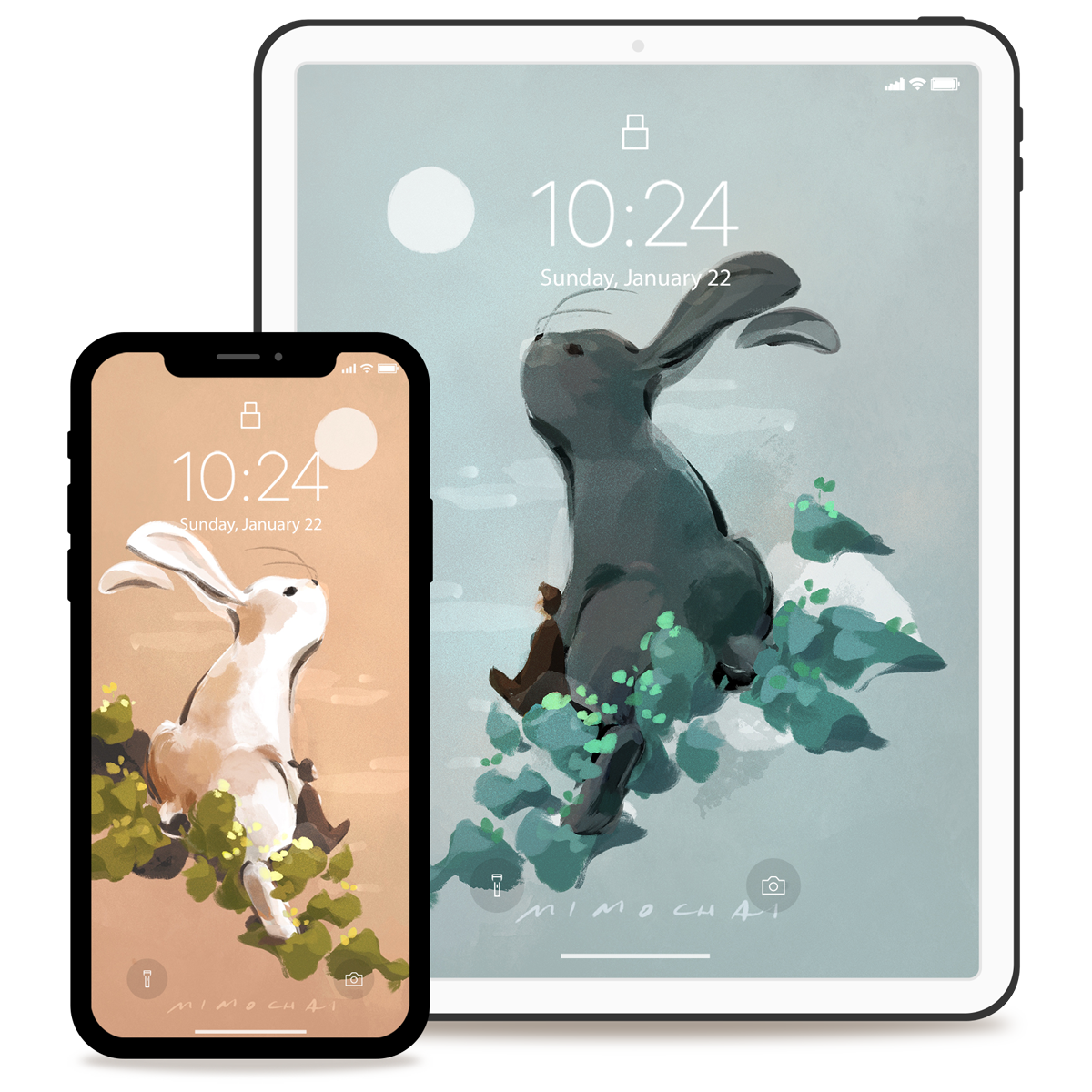 Mi bunny wallpaper sale