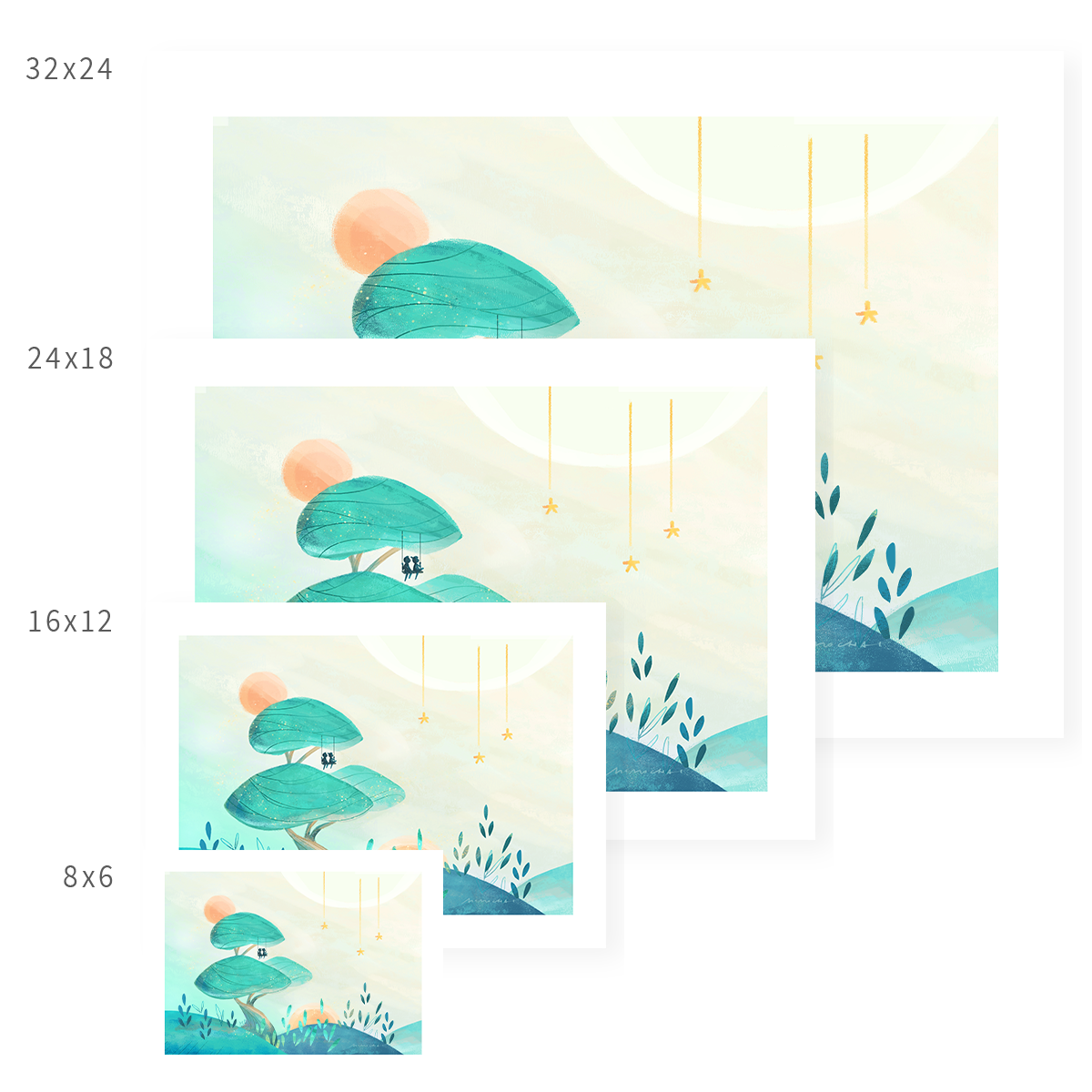 Up in a Tree | Art Print